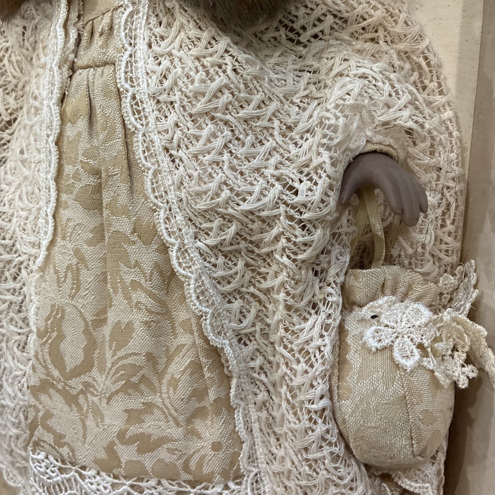 LE Collector's Choice Fine Bisque Poreclain Doll W Certificate Of Authenticity - Picture 6 of 10